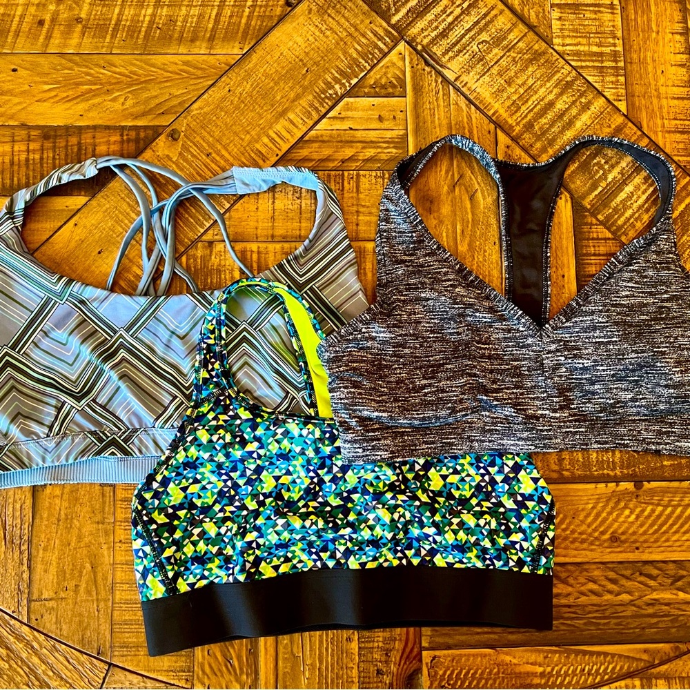 Victoria’s Secret Sport 3-pack Sports Bras, Large
